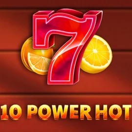 10 Power Hot game by Amusnet Interactive – logo hosted on Stake Casino