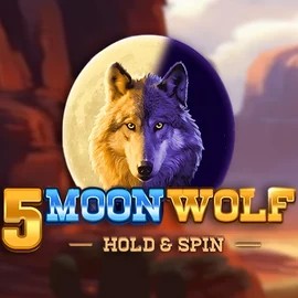 5 Moon Wolf game by Apparat Gaming – logo hosted on Stake Casino