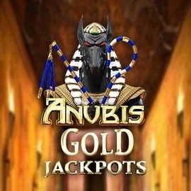 Anubis Gold Jackpots game by Inspired Gaming – logo hosted on Stake Casino