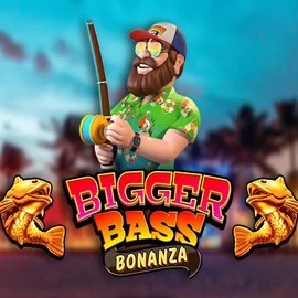 Bigger Bass Bonanza by Pragmatic Play, showcased at staked.eu.com – game logo