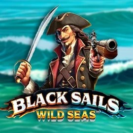 Black Sails Wild Seas logo by Infinity Dragon Studios at Stake Casino