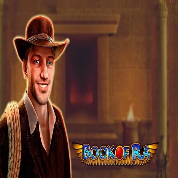 Book of Ra slot icon by Greentube, available at Stake Casino