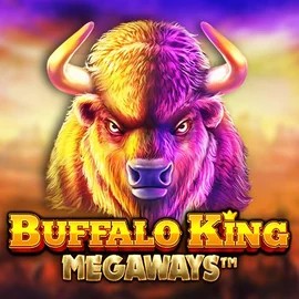 Buffalo King Megaways logo – Slots by Pragmatic Play at Stake Casino