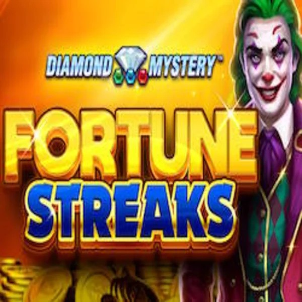 Diamond Mystery Fortune Streaks online game logo by Greentube on staked.eu.com