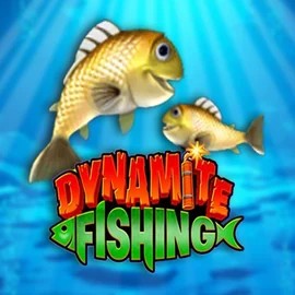 Dynamite Fishing online game logo by Inspired Gaming on staked.eu.com