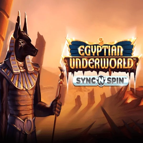 Egyptian Underworld logo by Greentube Stake Casino