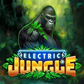 Electric Jungle logo by Atomic Slot Lab at Stake Casino