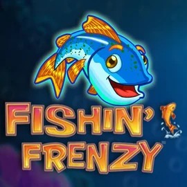 Fishin Frenzy slot visual from Blueprint Gaming available on staked.eu.com