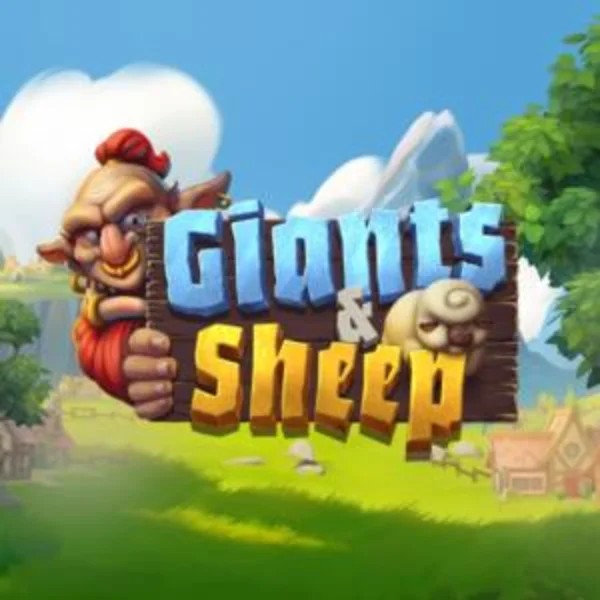 Giants and Sheep casino game by Relax Gaming – featured logo at Stake Casino