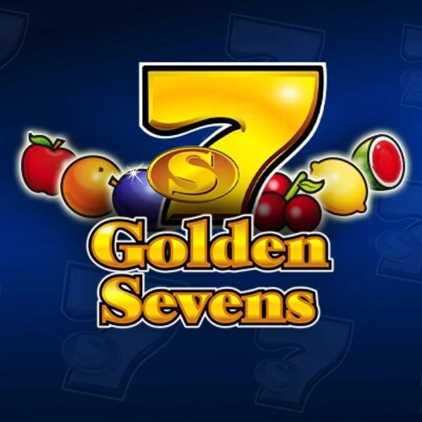 Golden Sevens slot logo by Greentube at Stake Casino