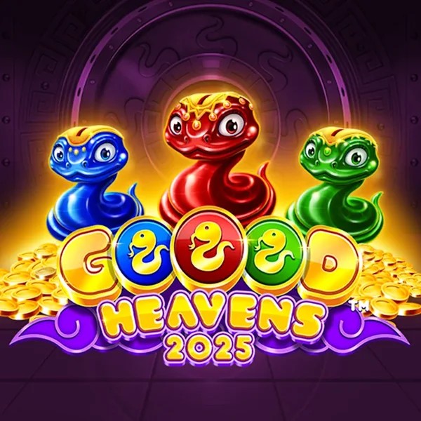 Try Goood Heavens slot by Rarestone Gaming on staked.eu.com – logo image