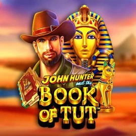 John Hunter and the Book of Tut online game logo by Pragmatic Play on staked.eu.com