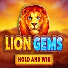 Lion Gems Hold and Win logo – Slots by Playson at Stake Casino