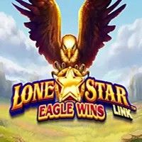 Lone Star Link Eagle Wins by Novomatic, showcased at staked.eu.com – game logo