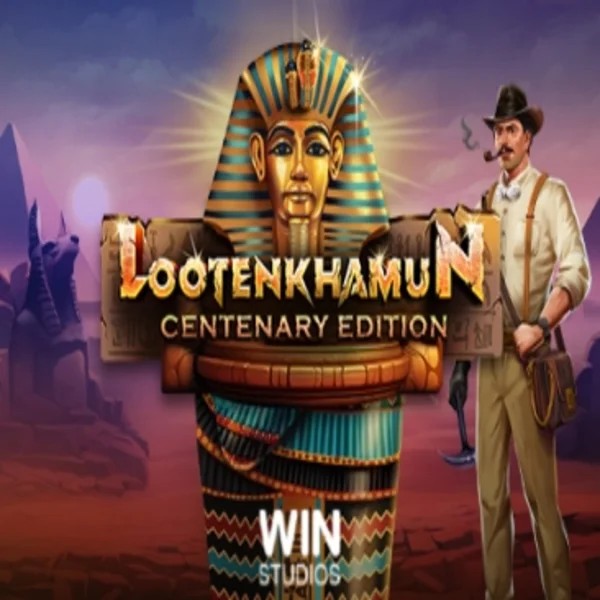 Loot'en Khamun the Dead Sea Scrolls logo by Win Studios at Stake Casino