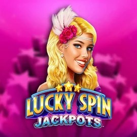 Lucky Spin Jackpots logo by Novomatic at Stake Casino
