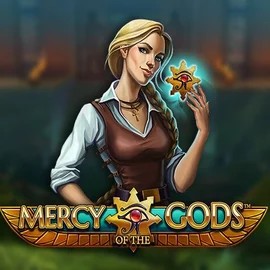 Mercy Of The Gods logo by NetEnt at Stake Casino
