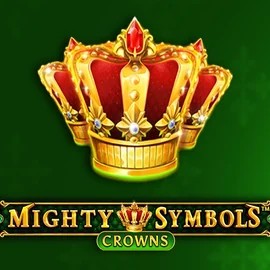 Mighty Symbols Crowns logo by Wazdan at Stake Casino