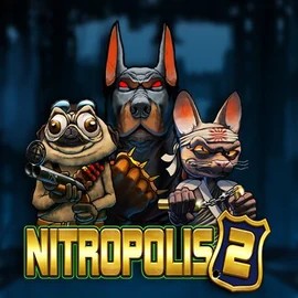 Play the Nitropolis 2 slot by ELK Studios on Stake Casino