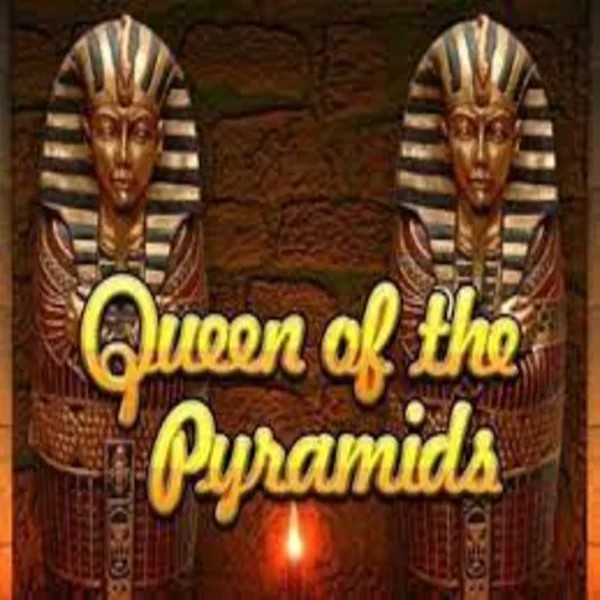 Queen of the Pyramids logo – Slots by Playtech at Stake Casino