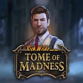 Slots logo of Tome of Madness from Play'n GO at Stake Casino