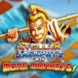 Stellar Jackpots with More Monkeys – slot by Lightning Box Game, featured at staked.eu.com