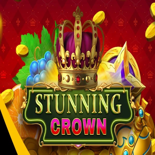 Stunning Crown online game logo by BF Games on staked.eu.com