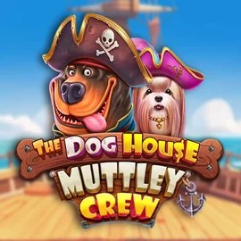 The Dog House Muttley Crew online game logo by Pragmatic Play on staked.eu.com